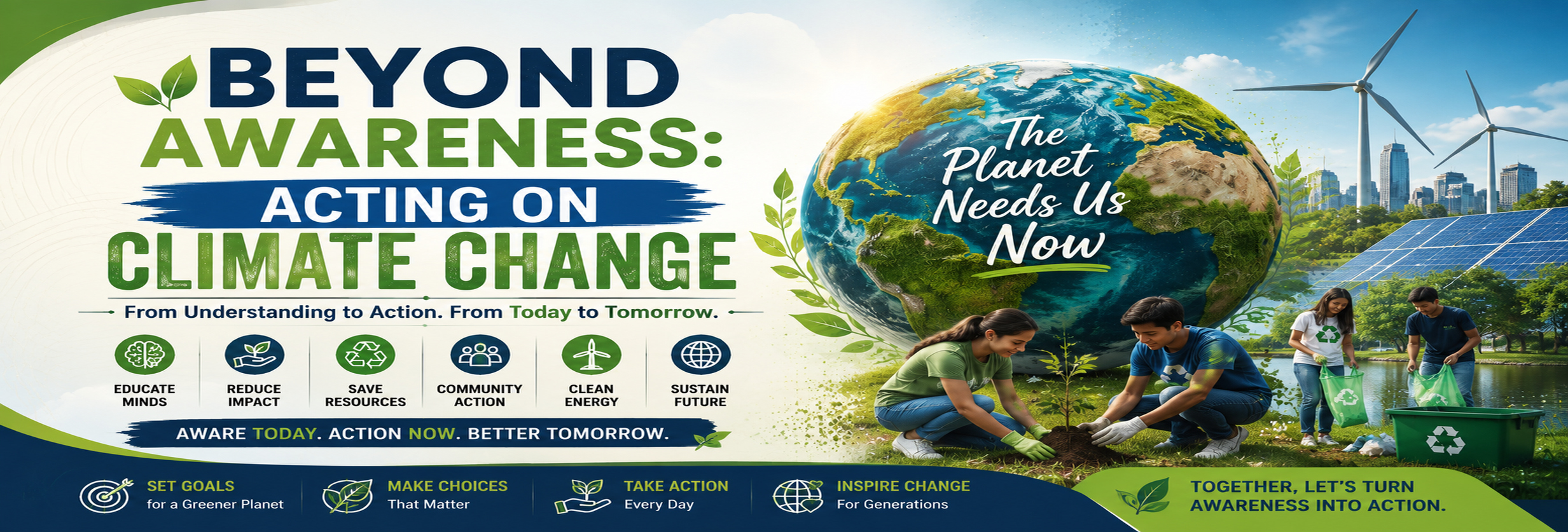 Beyond Awareness: Acting on Climate Change