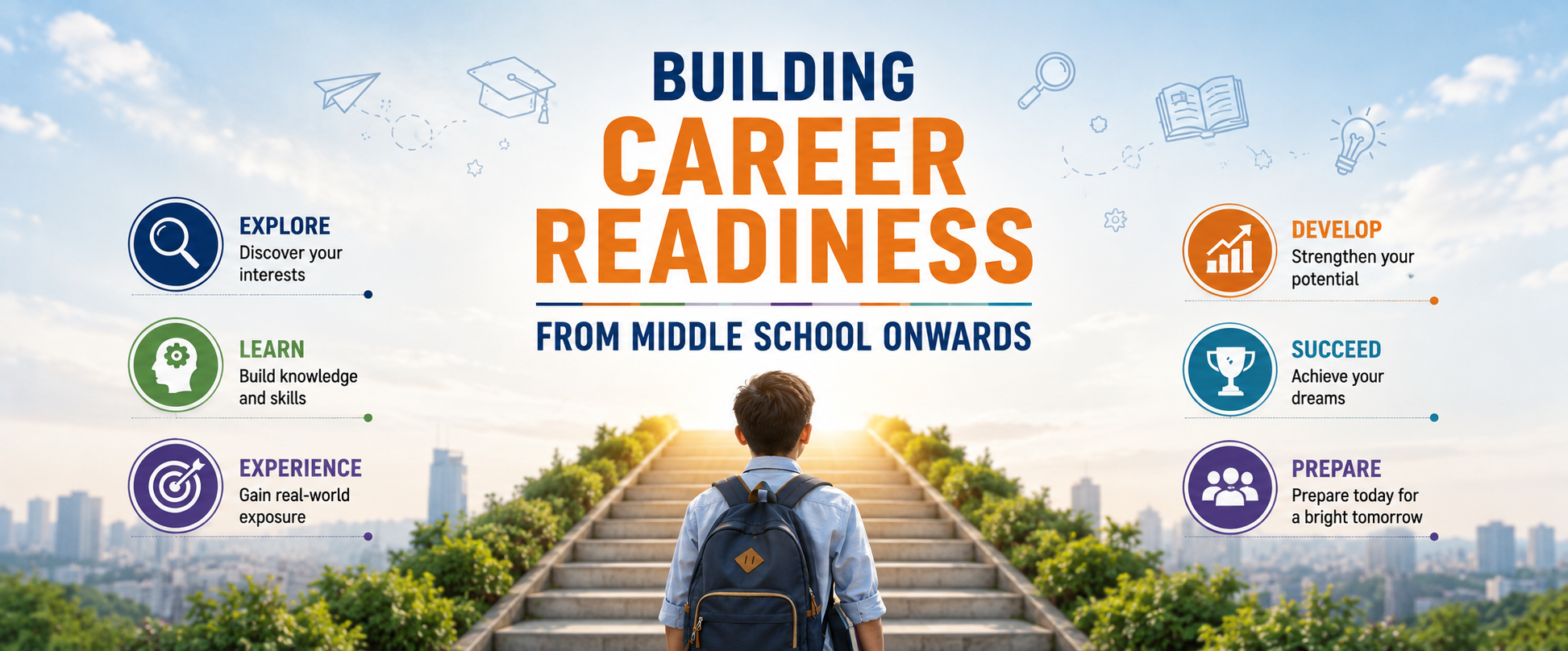 BUILDING CAREER READINESS FROM MIDDLE SCHOOL ONWARDS